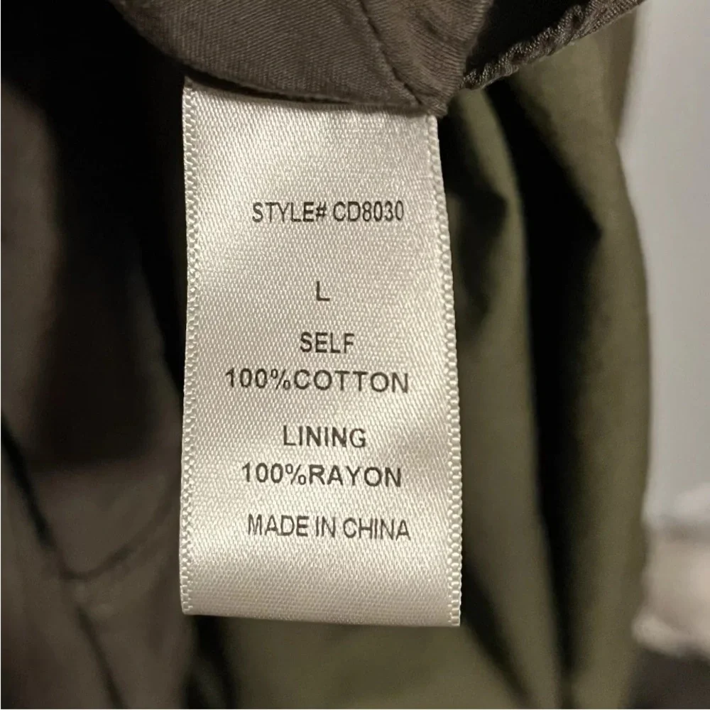 Petal + Pup Olive Green Short Sleeve Lined Tiered Maxi Dress Size Large - Picture 3 of 9